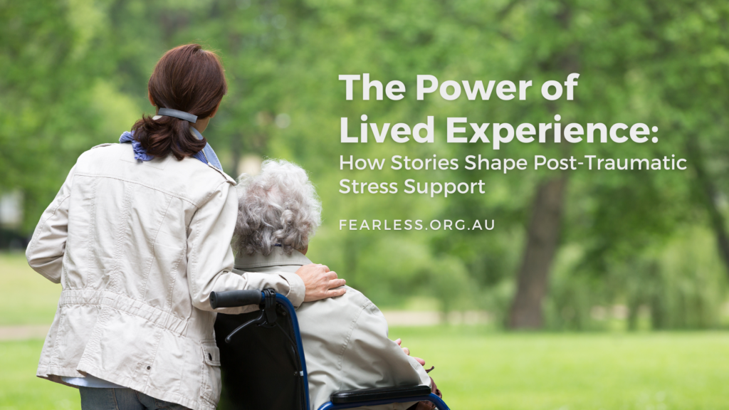 The Power of Lived Experience in PTSD Support | FearLess