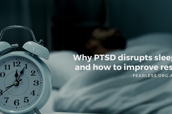 PTSD disrupts sleep