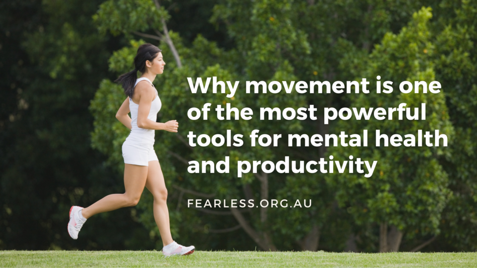 Why movement is one of the most powerful tools for mental health and productivity