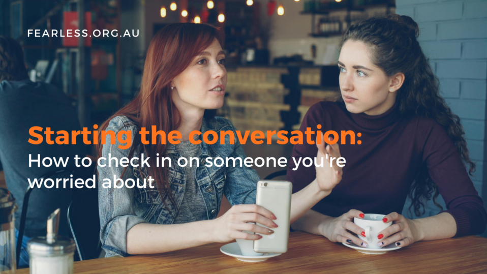starting the conversation mental health